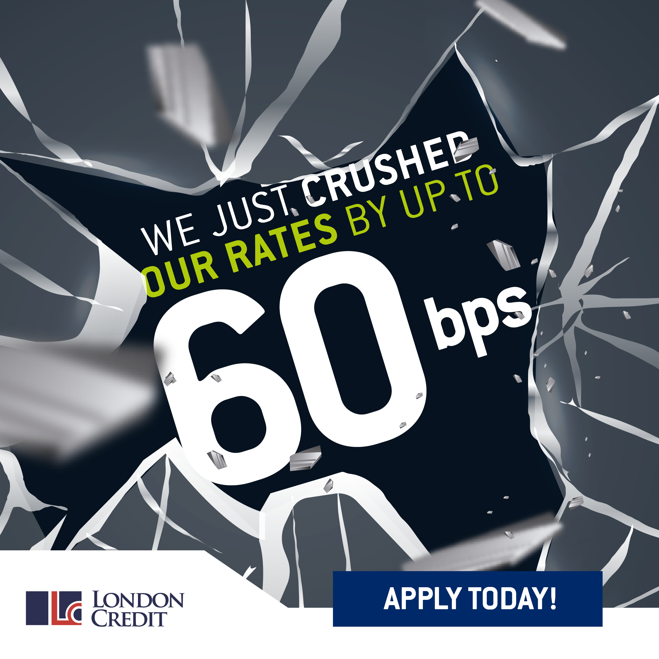 London Credit reduces rates by up to 60bps
