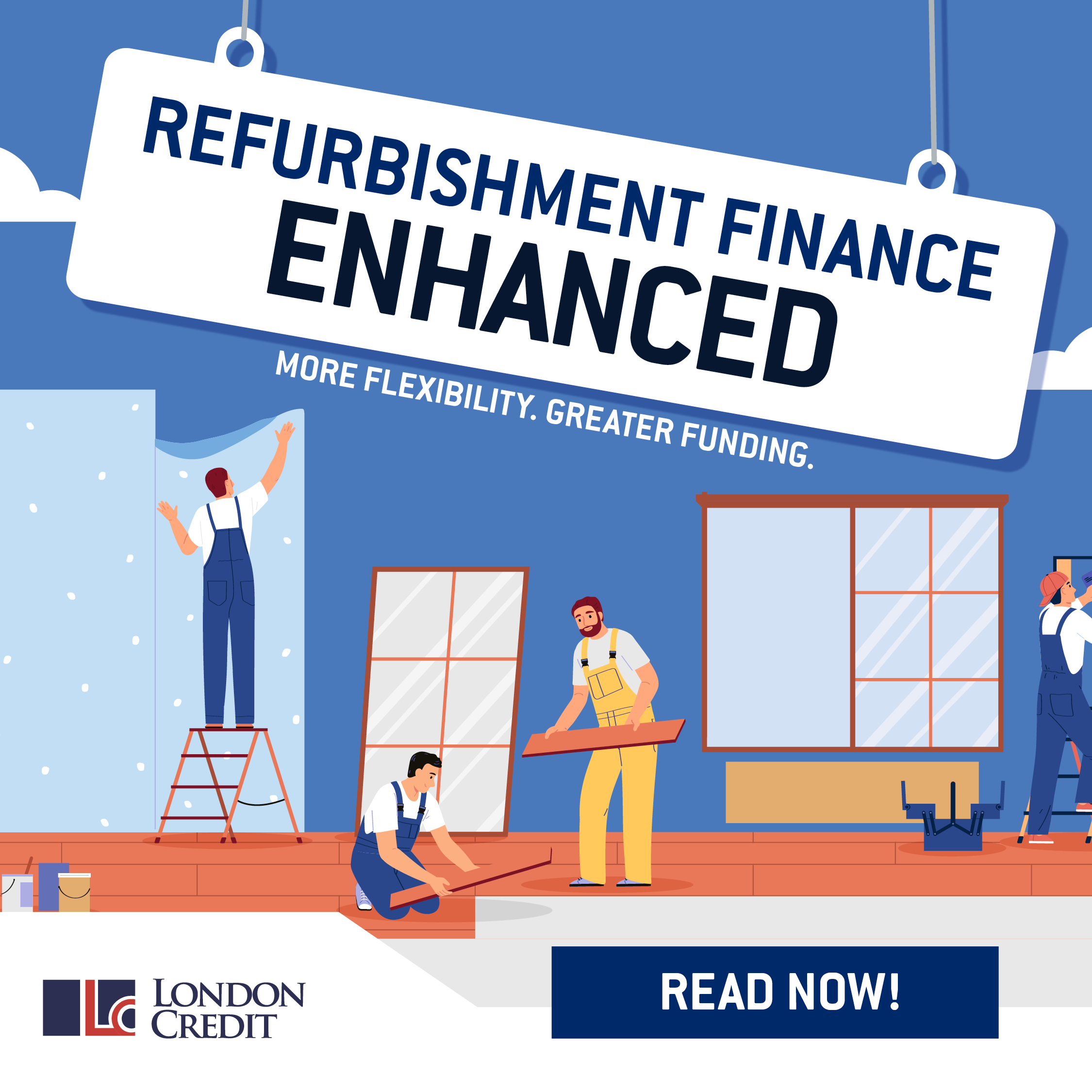 London Credit launches enhanced refurbishment finance range