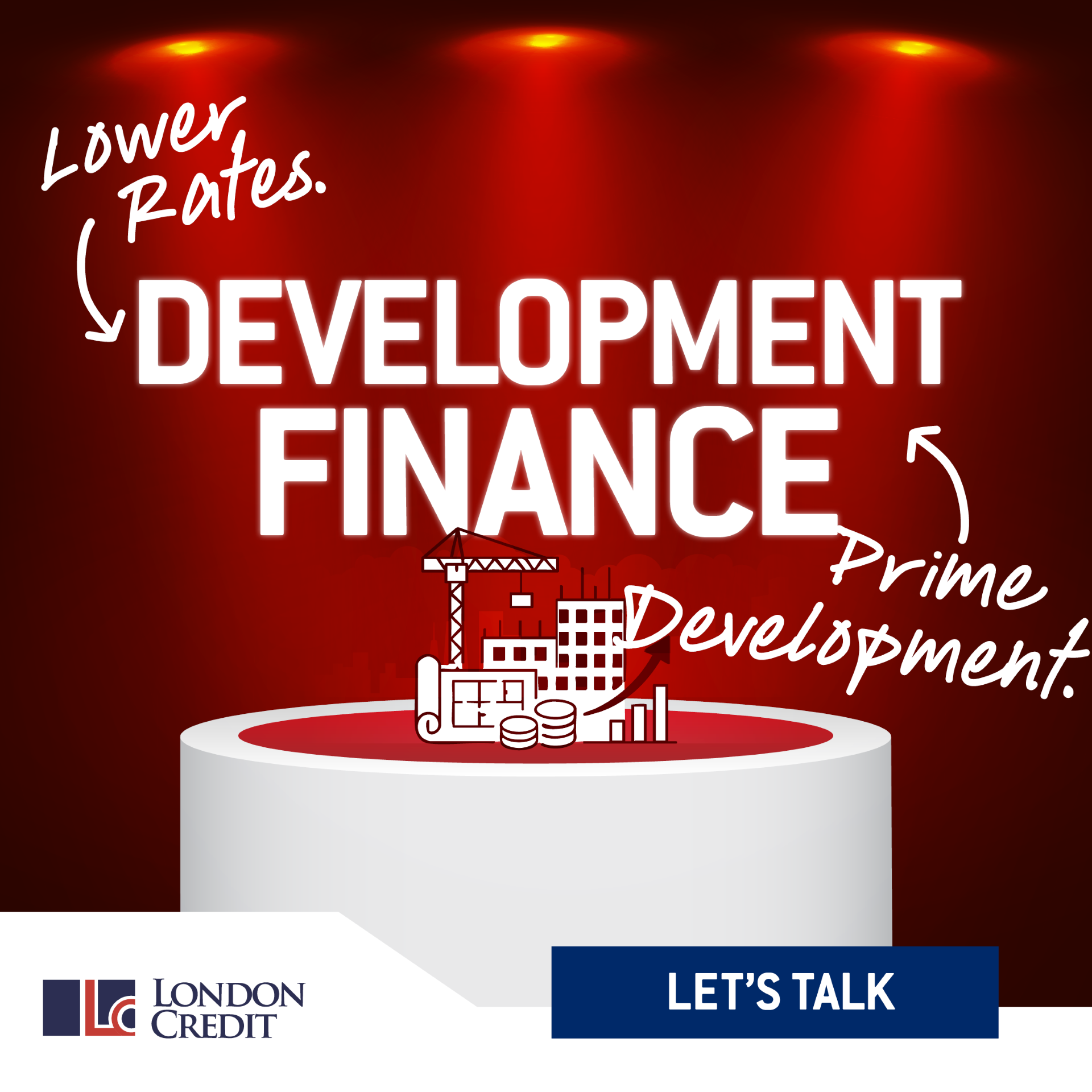 London Credit strengthens development finance proposition with lower rates and new Prime Development offering